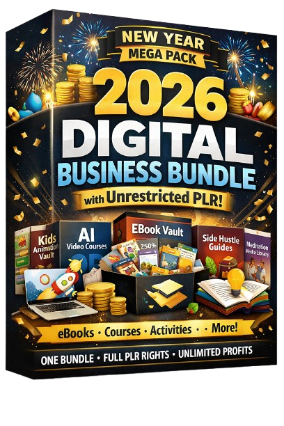 2026 Digital Business Bundle - 7 Proven PLR Products | Unrestricted Rights