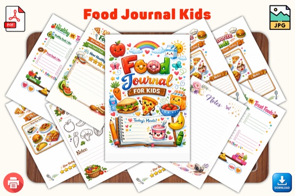 Food Journal Kids Preview 1