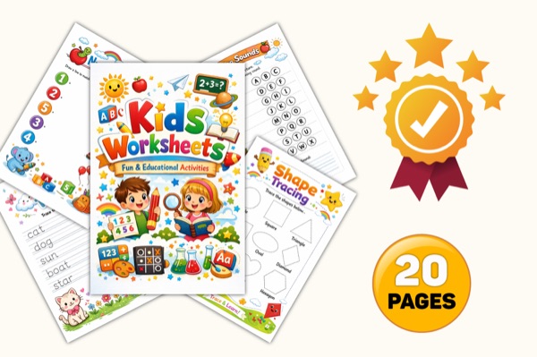 Kids Worksheets Preview 2