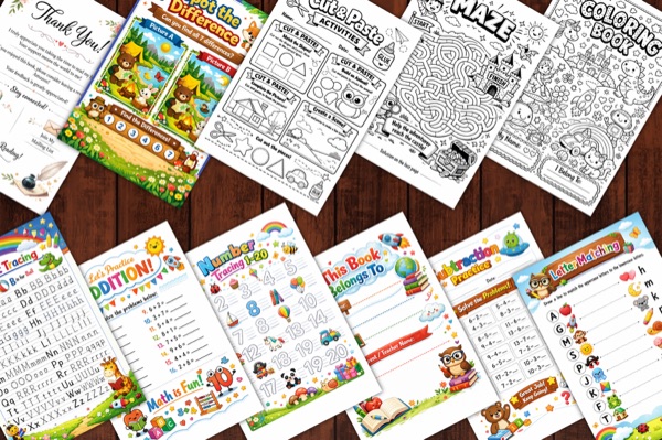 Kids Worksheets Preview 3