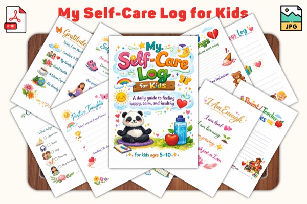My Self-Care Log Preview 1