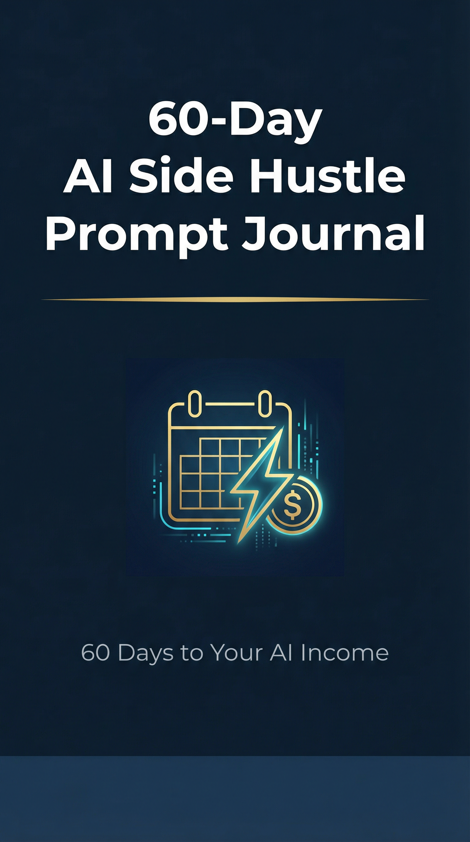 60-Day AI Side Hustle Prompt Journal