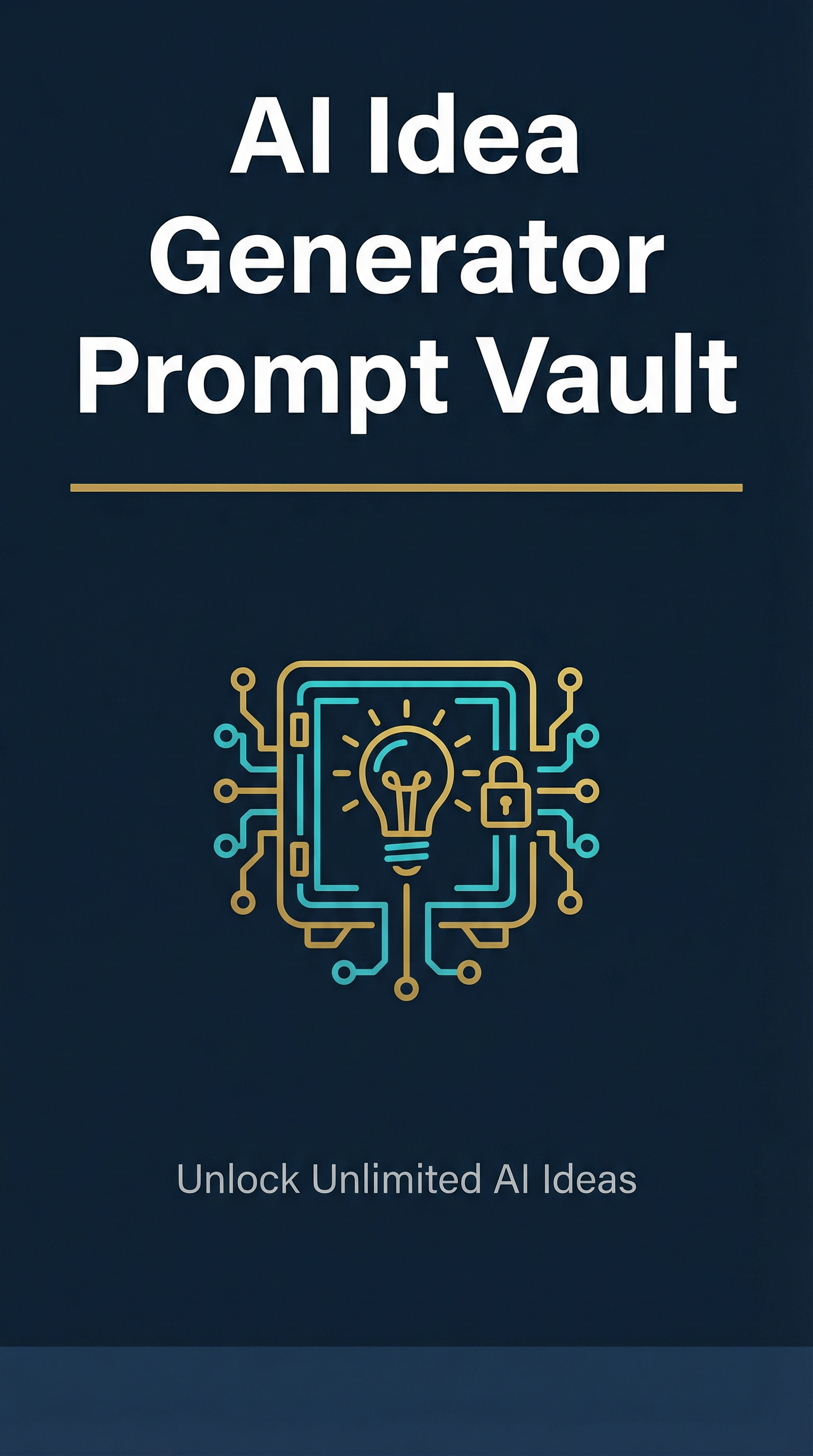 AI Idea Generator Prompt Vault
