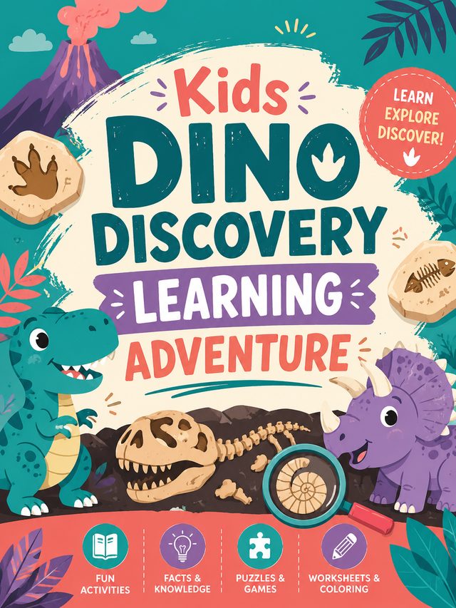 Kids Dino Discovery Learning Adventure