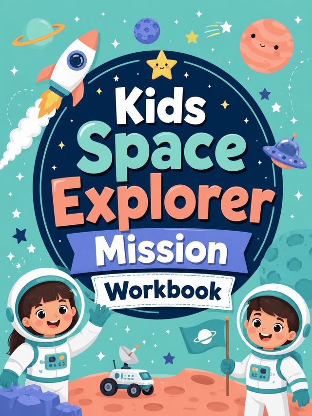 Kids Space Explorer Mission Workbook