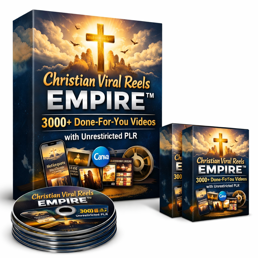Christian Viral Reels Empire — 3000+ Done-For-You Faith Reels