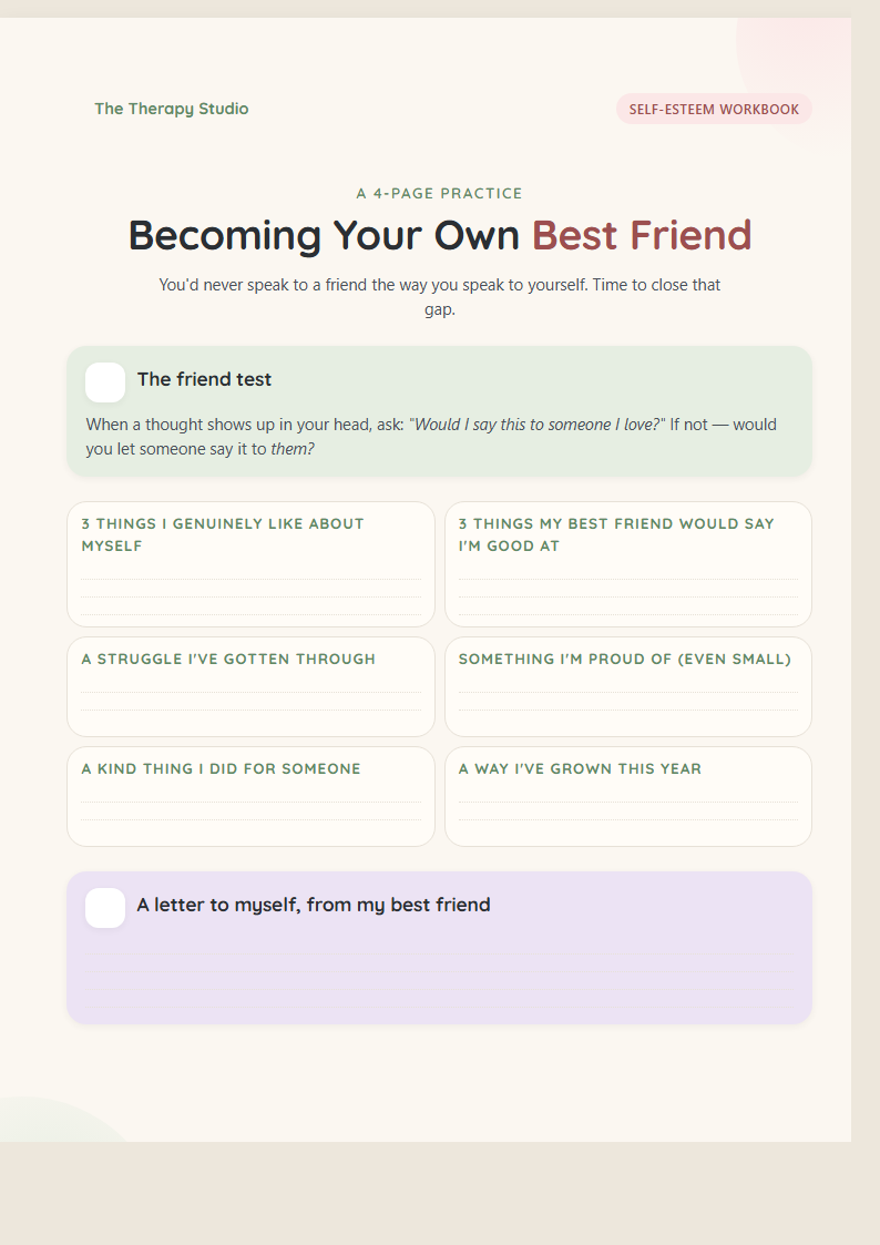Your Own Best Friend preview