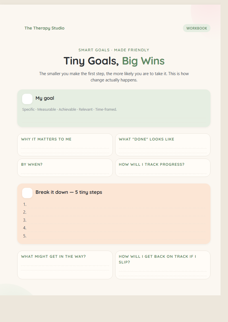 Tiny Goals preview