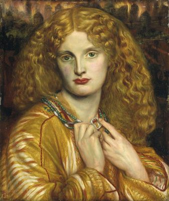 Lady Lilith by Dante Gabriel Rossetti