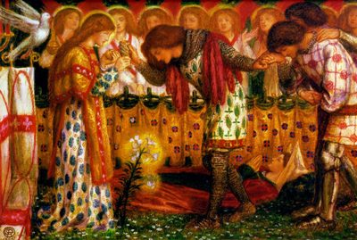 The Song of Love by Dante Gabriel Rossetti