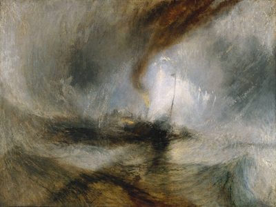 Snow Storm Steam-Boat by J.M.W. Turner