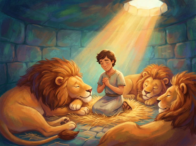 Daniel in the Lions' Den