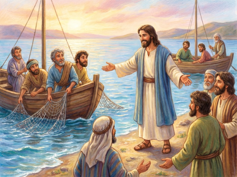 Jesus Calls His Disciples