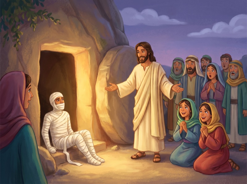 Jesus Raises Lazarus
