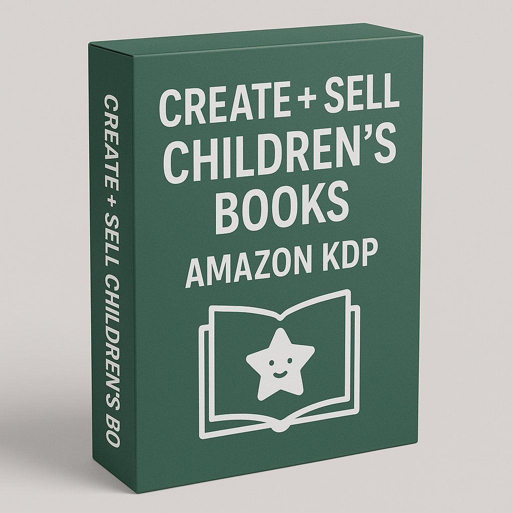 Create + Sell Children's Books Amazon KDP