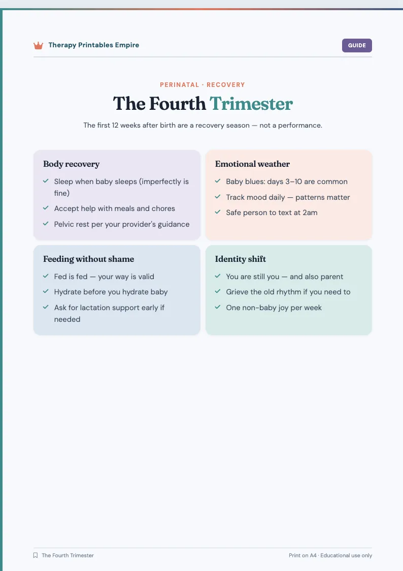 Fourth Trimester preview